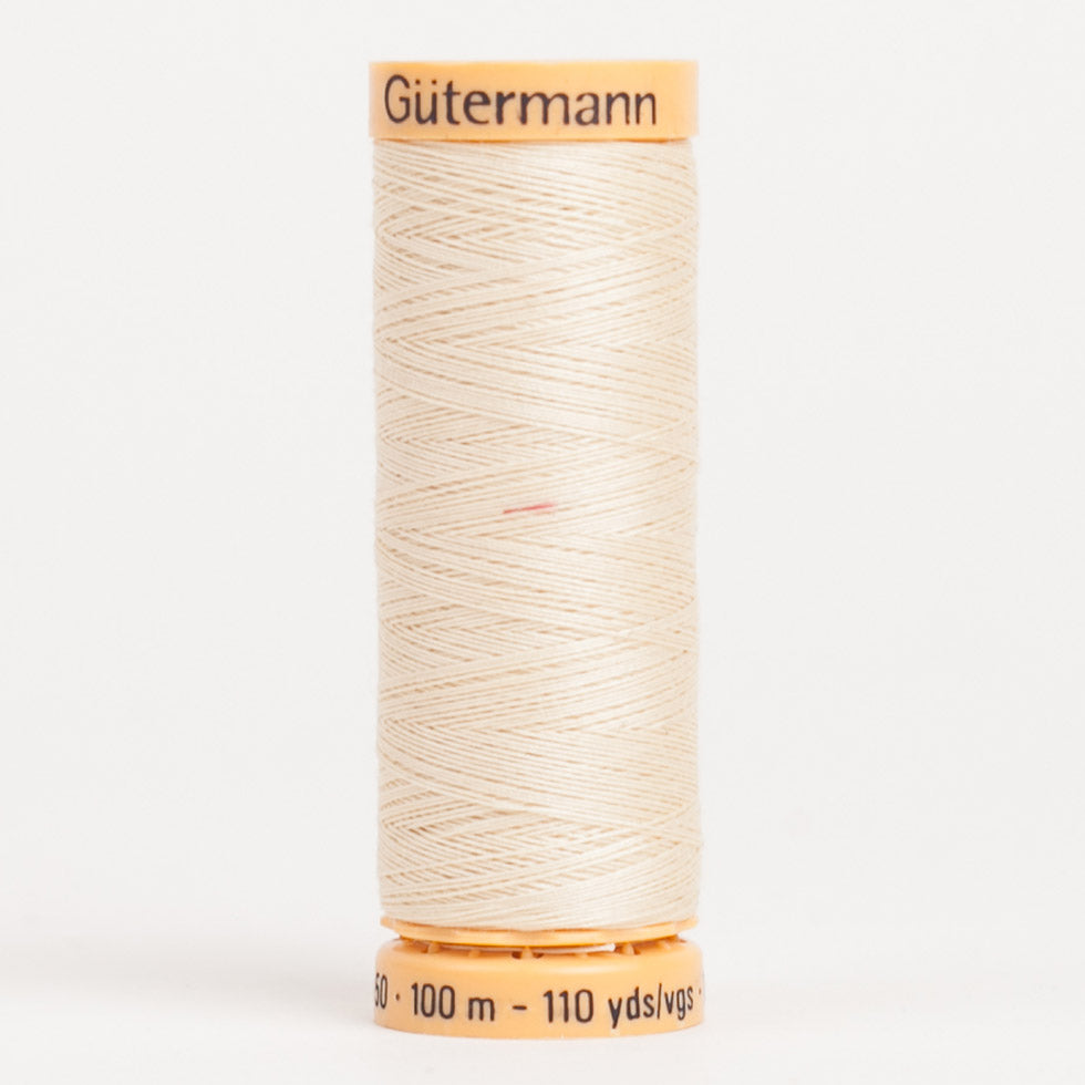 Gutermann Cotton Thread 100m - 1105 Cream - Joann Fabrics