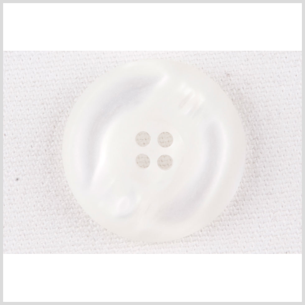 White Plastic Button - 28L/18mm - Joann Fabrics