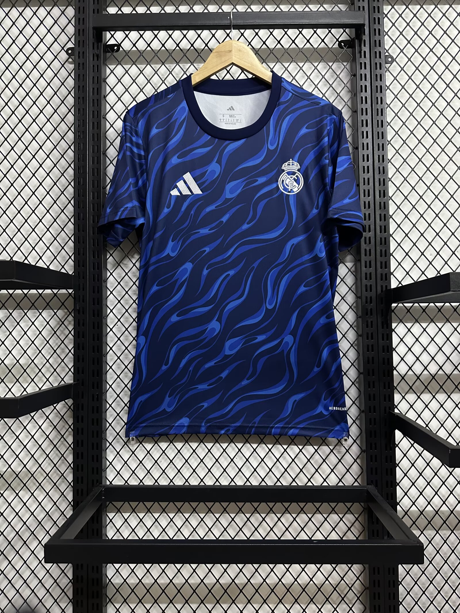 2025/2026 Real Madrid Training Wear Blue Football Jersey 1:1 Thai Quality
