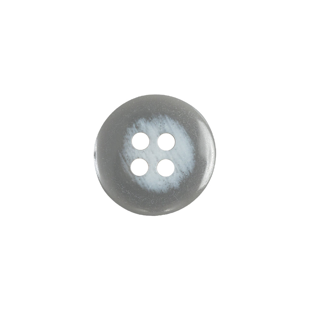 Matte Frost Gray 4-Hole Shallow Plate Plastic Button - 24L/15mm - Joann Fabrics