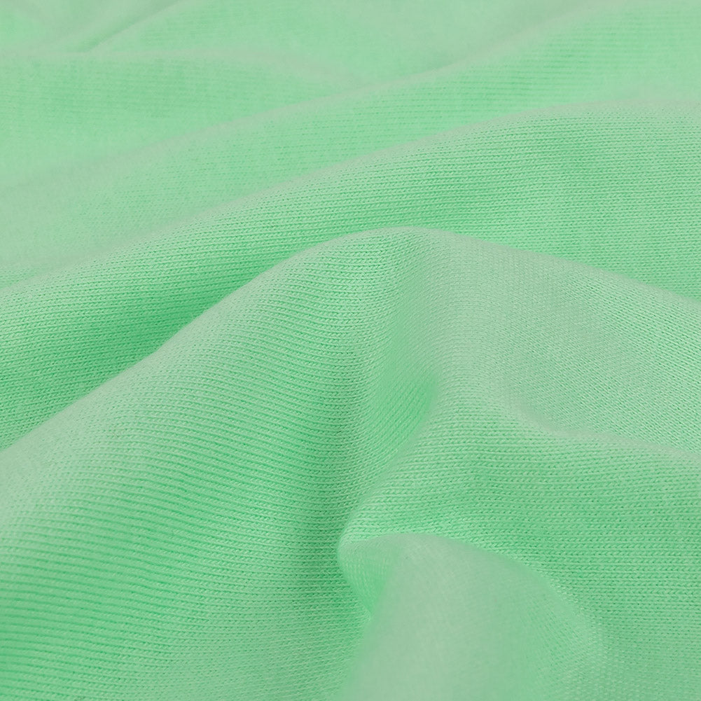 Neon Mint Tubular Cotton Jersey - Joann Fabrics