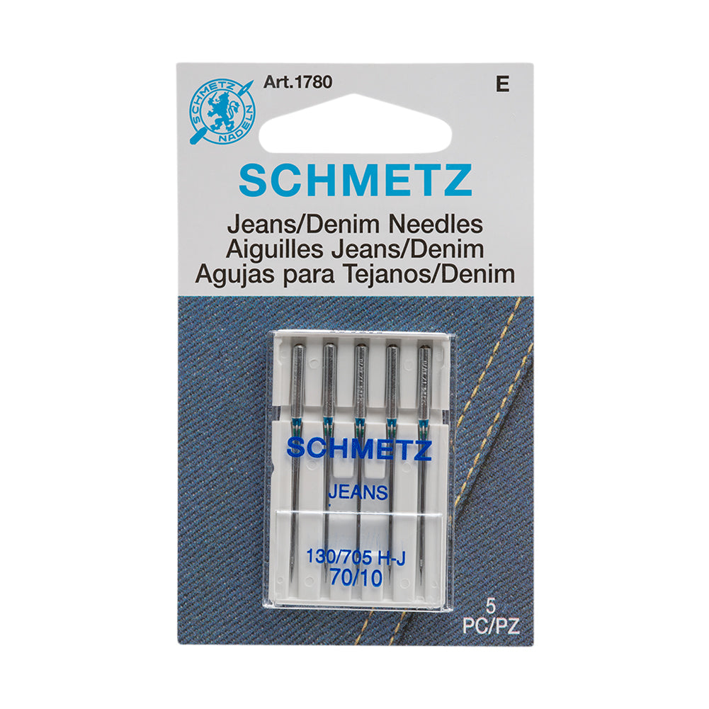 Schmetz Denim/Jeans Machine Needles - 70/10 - 5 ct - Joann Fabrics