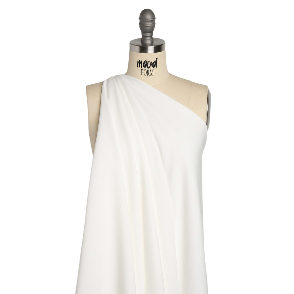 Stretch Recycled Polyester 4-Ply Crepe - Off White - Premium Collection - Joann Fabrics