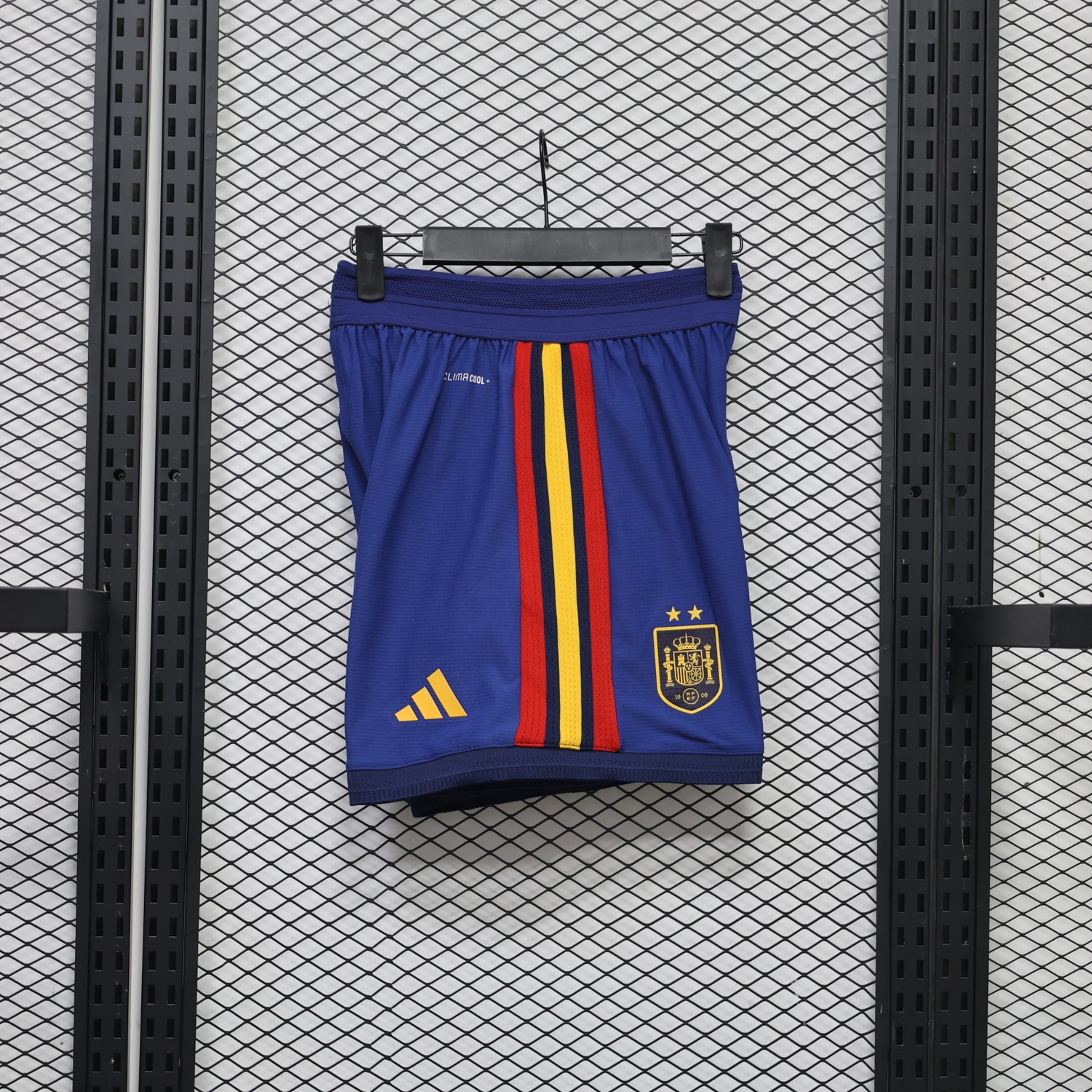 Spain 2026 Home Two-Star Shorts - Player Version - UnitedFutballJersey