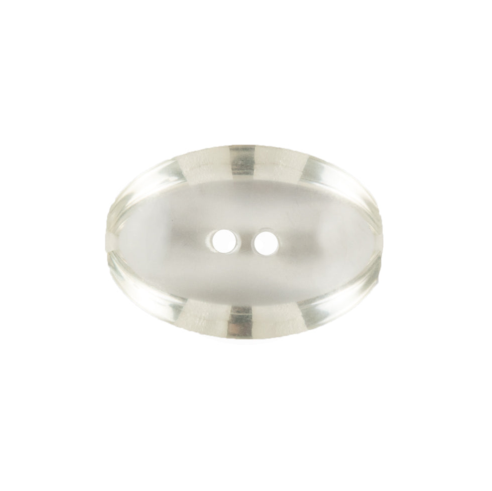 Clear Oval Plastic Button - 36L/23MM - Joann Fabrics