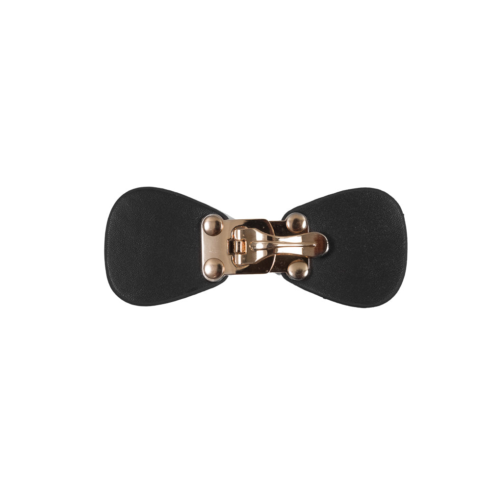 Italian Black and Gold Clasp Closure - 4