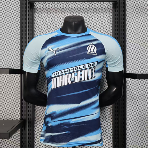 2025/2026 Player Version Olympique de Marseille Training Suit 02 Football Jersey 1:1 Thai Quality