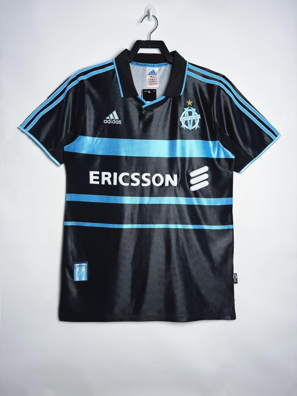 1999-2000 Retro Olympique de Marseille Third Away Football Jersey 1:1 Thai Quality