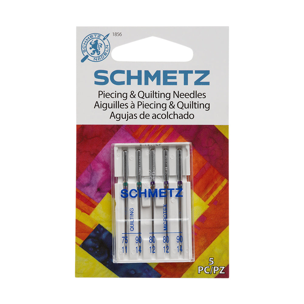Schmetz Piecing and Quilting Machine Needles - Assorted Sizes and Types - 5 ct - Joann Fabrics