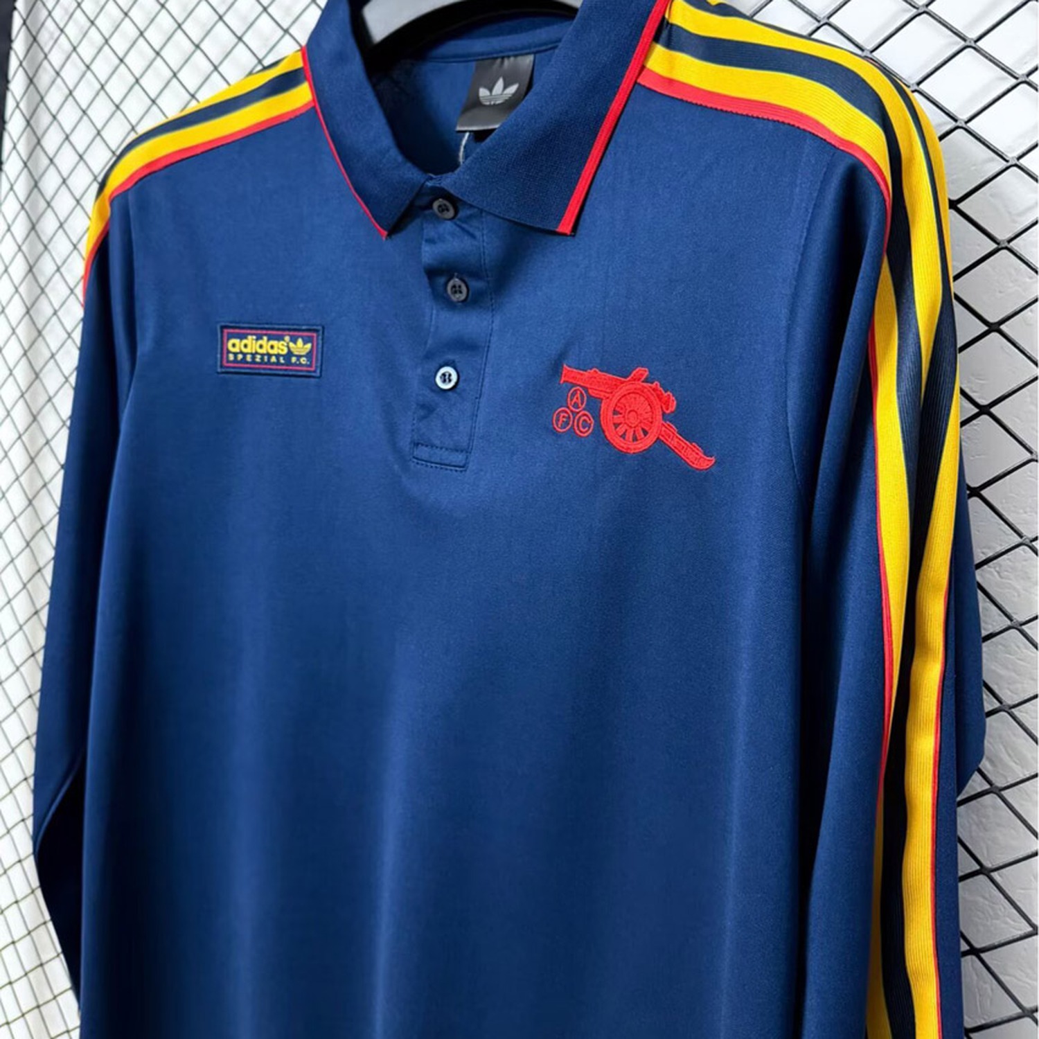 Arsenal 26-27 SPZL Navy Blue Long Sleeves Jersey - Fans Version - UnitedFutballJersey