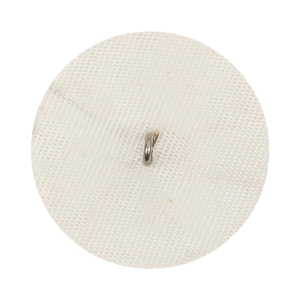 Vintage Lucent White Chop Beaded Dome Shaped Shank Back Button - 52L/33mm - Joann Fabrics