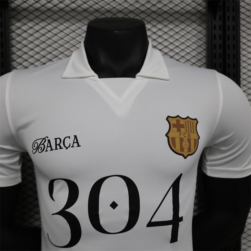 2024/2025 Player Version Barcelona 304 Anniversary Edition Jersey 1:1 Thai Quality