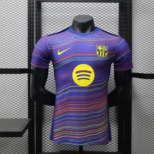 2025/2026 Player Version Barcelona Pre-race Suit Football Jersey 1:1 Thai quality