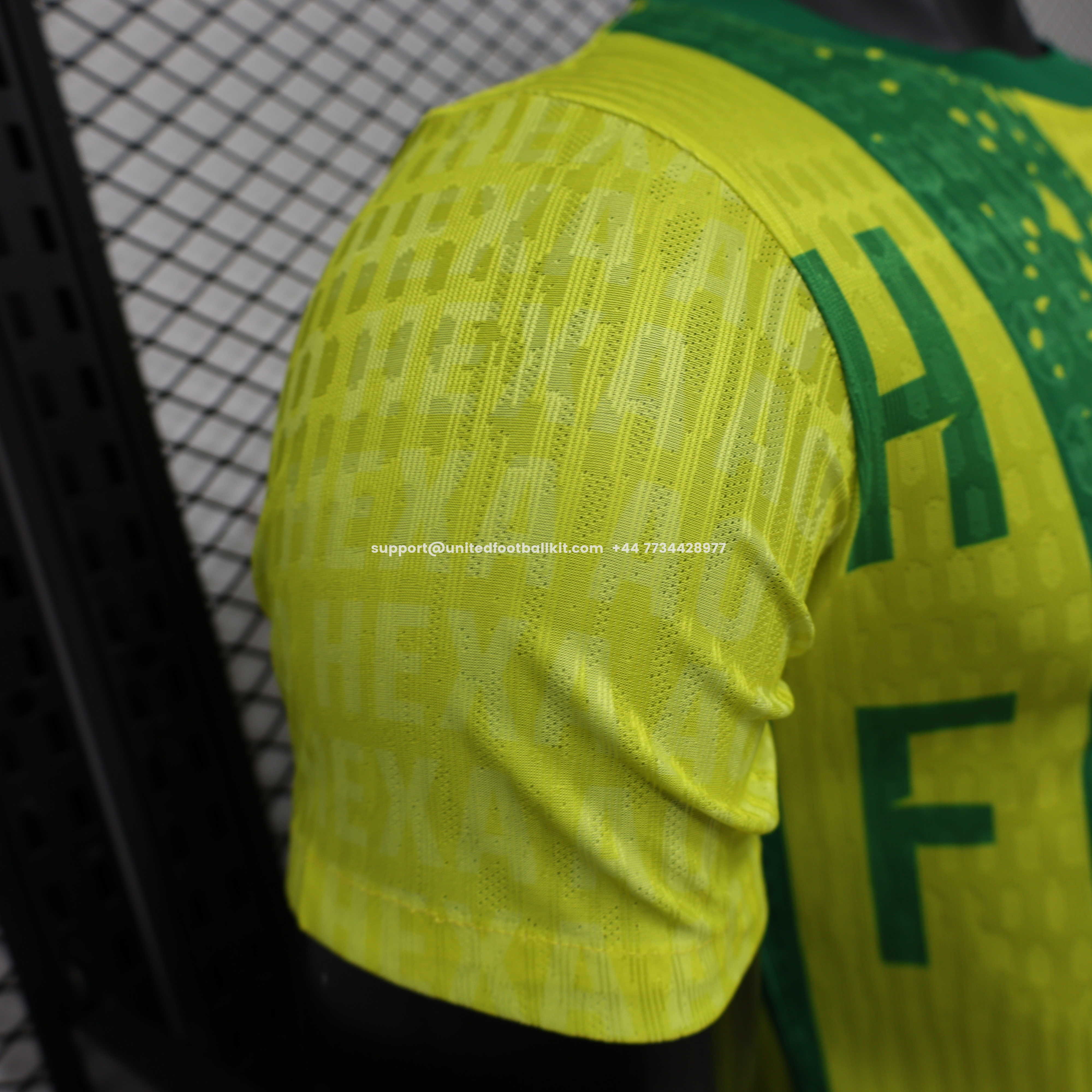 Brazil 2026 Yellow And Green Special Jersey - Player Version - UnitedFutballJersey