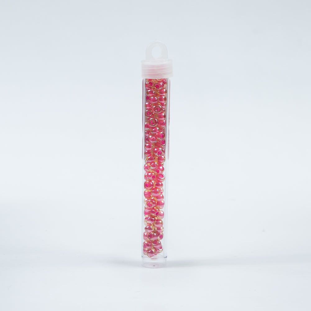 Pink Lined Topaz Czech Seed Beads - Size 2 - Joann Fabrics