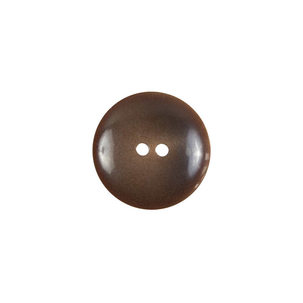 Brown Plastic 2-Hole Button - 24L/15mm - Joann Fabrics