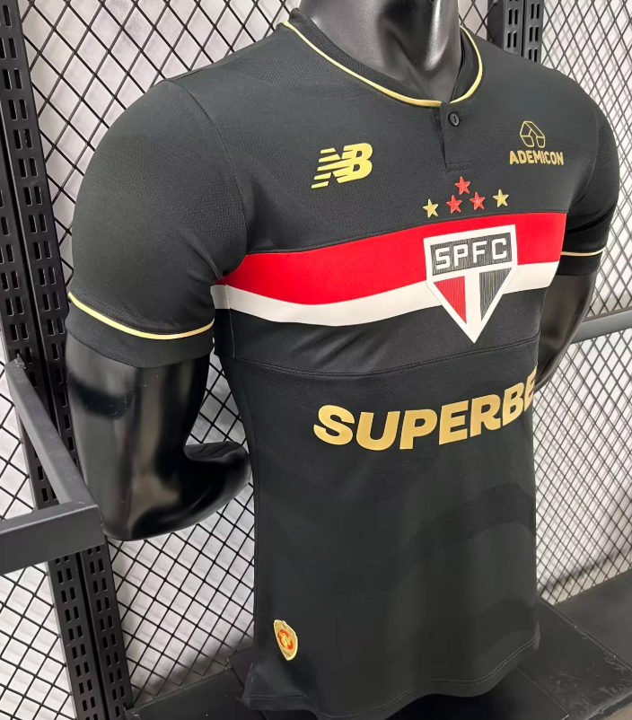 2025/2026 Player Version São Paulo Away Football Jersey 1:1 Thai Quality