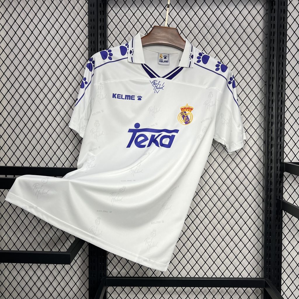 1994/1996 Retro Real Madrid Home Soccer Jersey 1:1 Thai Quality
