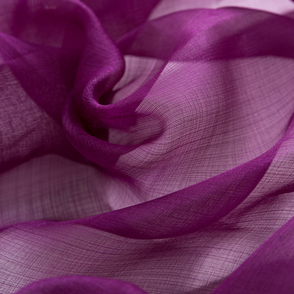 Loosely Woven Silk Organza - Purple Magic - Joann Fabrics
