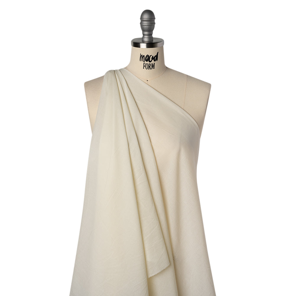 Cotton Voile Lining - Light Ivory - Famous Australian Designer Deadstock - Joann Fabrics