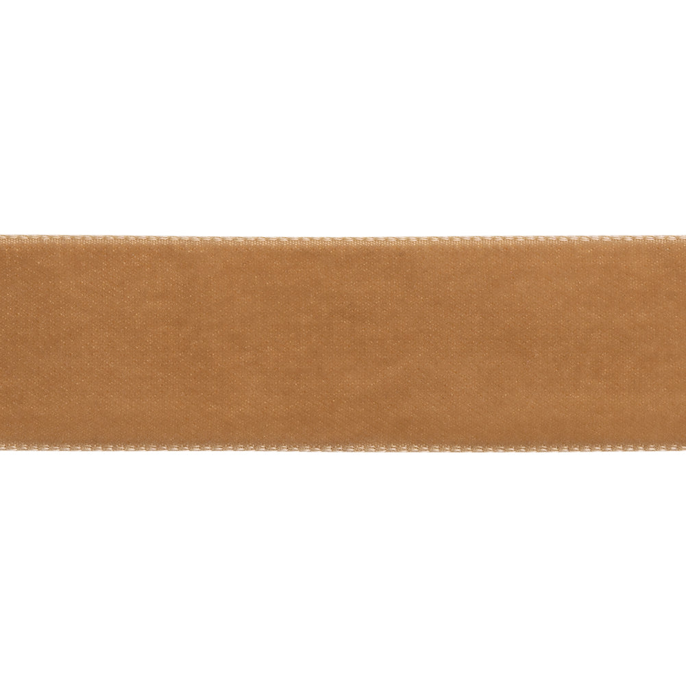 Single Faced Velvet Ribbon Made in Italy - 7/8
