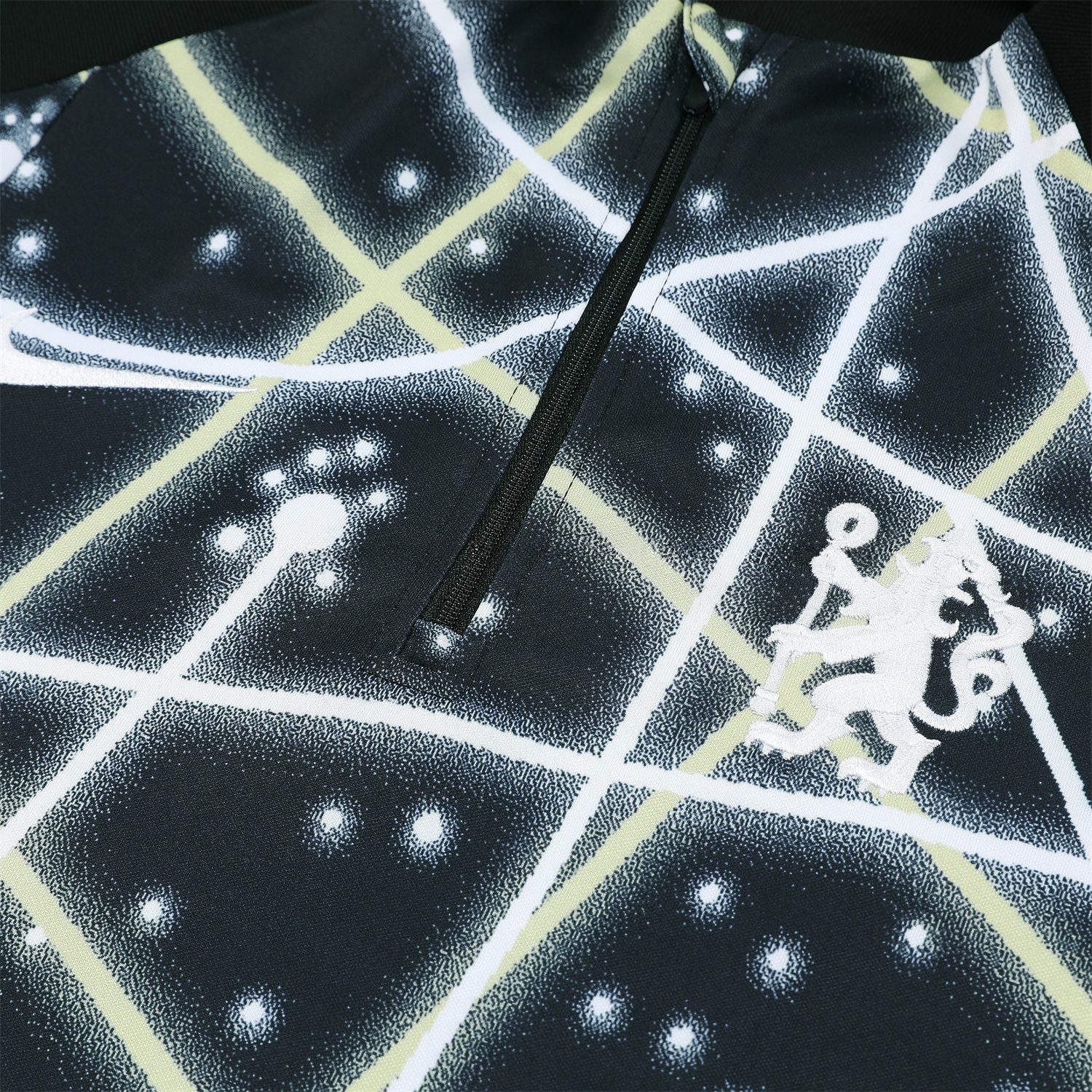 C.H.E.L.S.E.A 25-26 Meteor Pattern Long Sleeve Training Set - Player Version - Starry Sky Top and Black Pants - UnitedFutballJersey