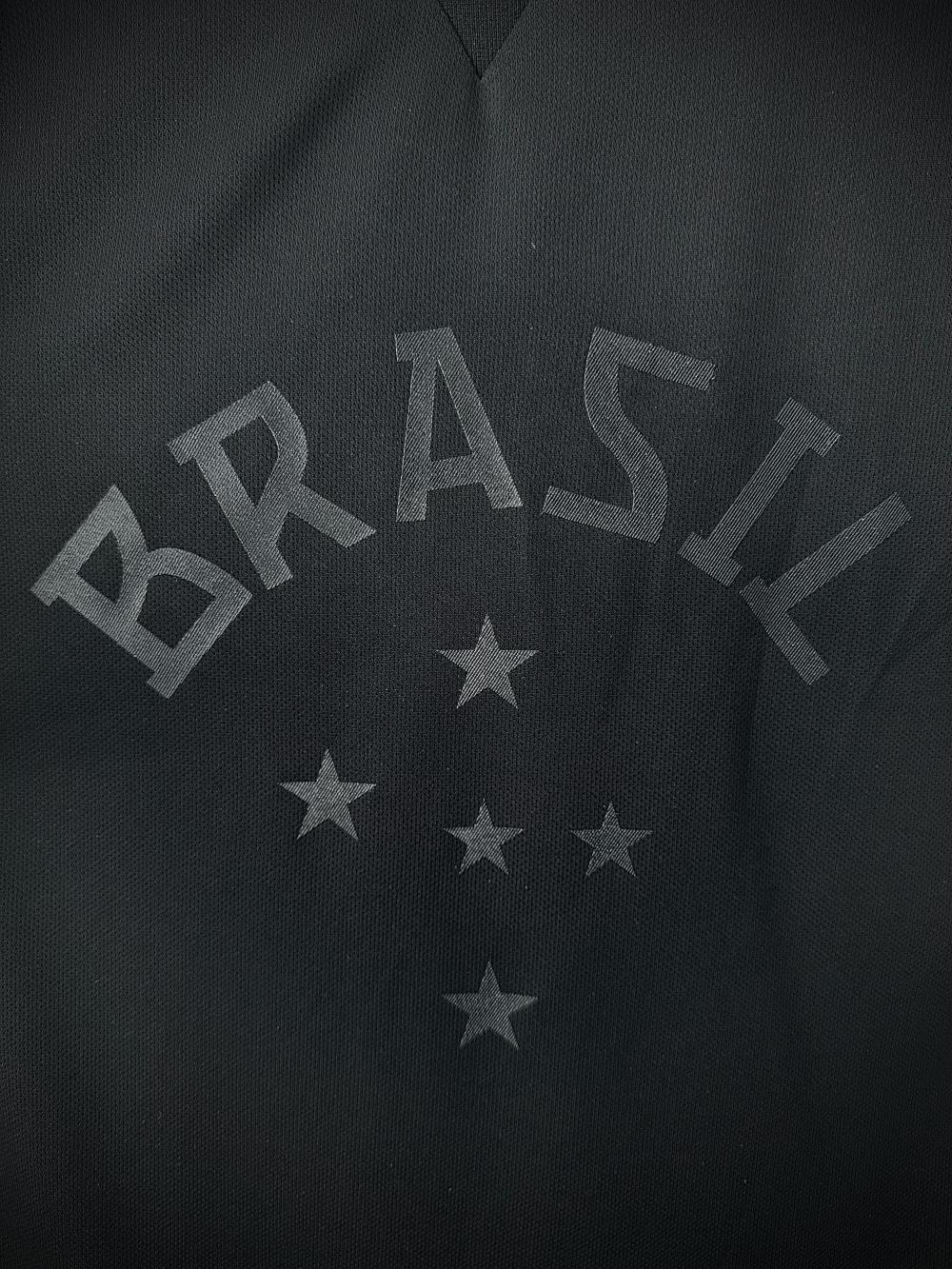 2013-2014 Retro Brazil black Soccer Jersey 1:1 Thai Quality