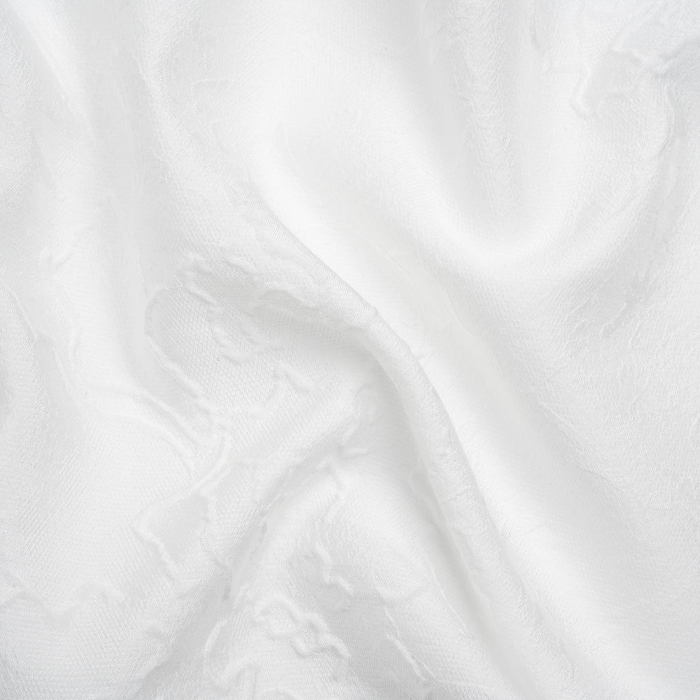 Luminous Off White Crinkled Luxury Brocade - Joann Fabrics