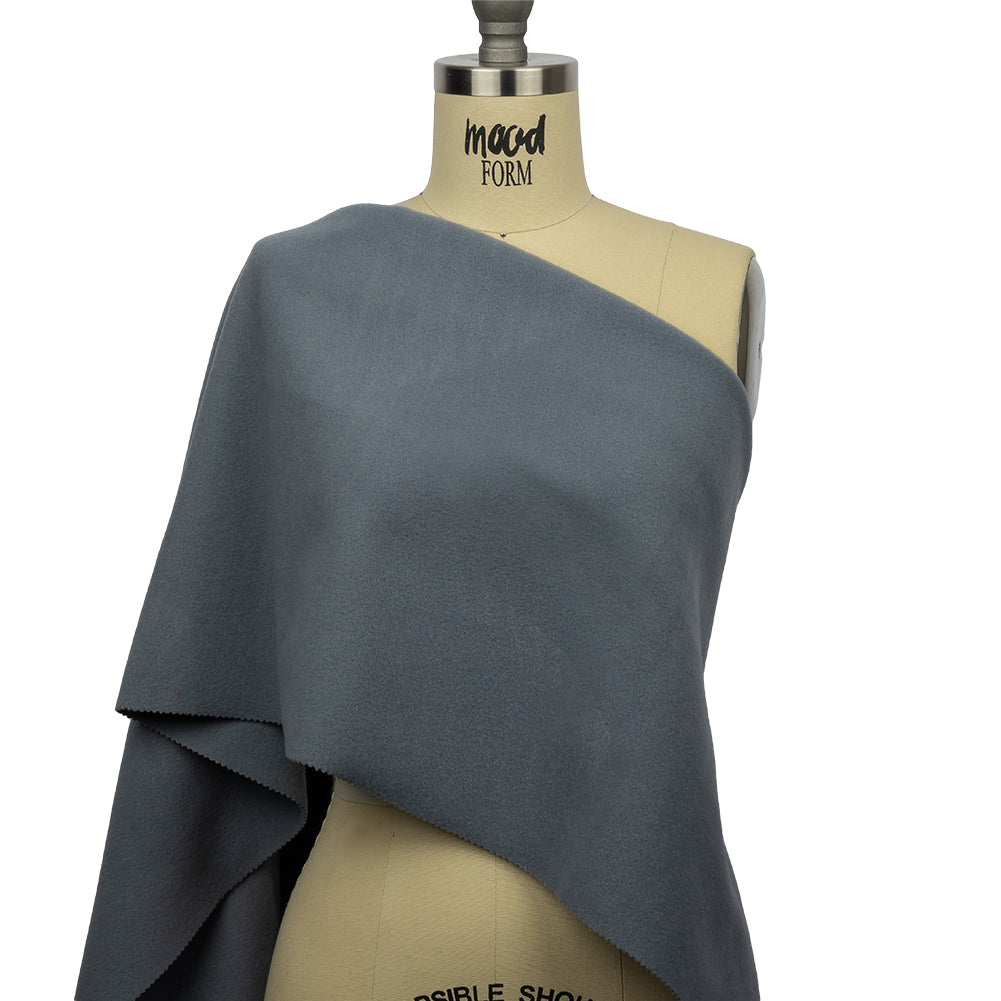 Wool and Cashmere Coating Made in Italy - Stone Gray - Alberini Collection - Joann Fabrics