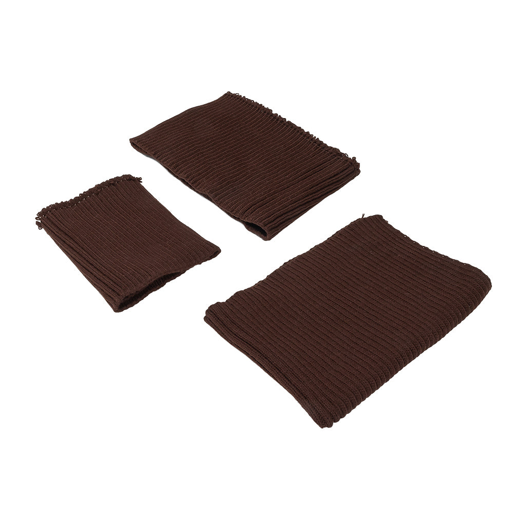 Alta Decadent Chocolate Chunky 2x2 Rib Knit Sweater Trim Bundle - 3pc - Joann Fabrics