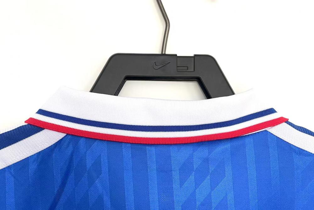 1994 Retro France Home Football Shirt 1:1 Thai Quality