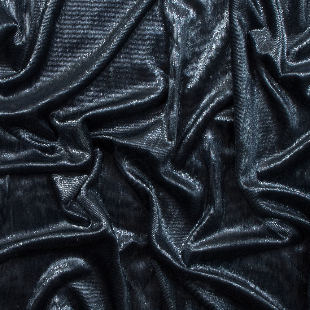 Metallic Velvet - Slate Gray - Ava Collection - Joann Fabrics