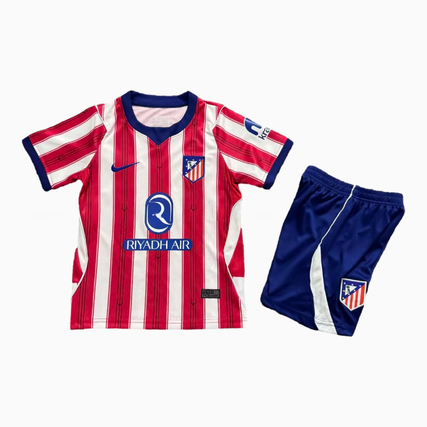 Atletico Madrid 26-27 Home Kids Kit - Fans Version - UnitedFutballJersey