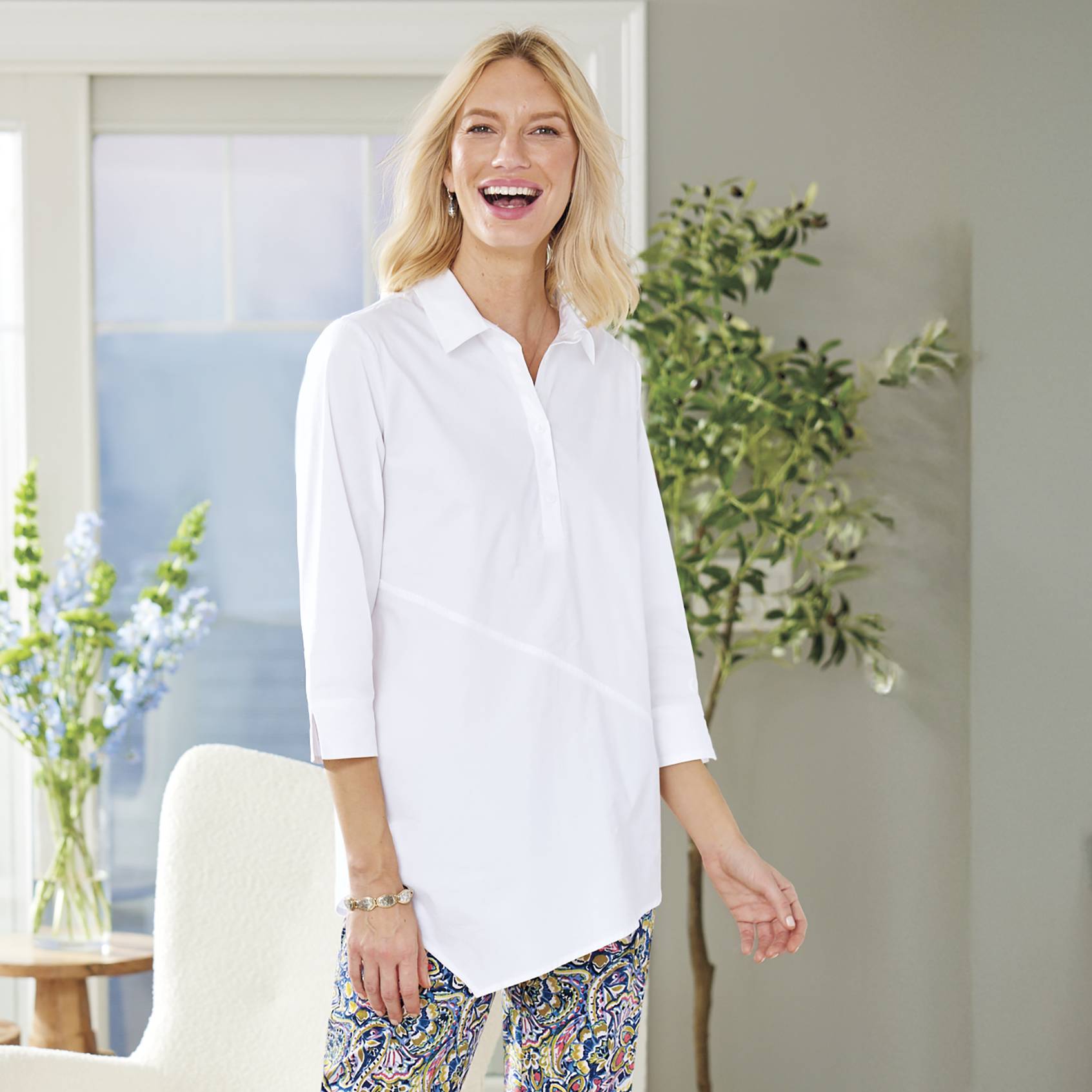Seamed Popover Tunic - Northstyle Catalog