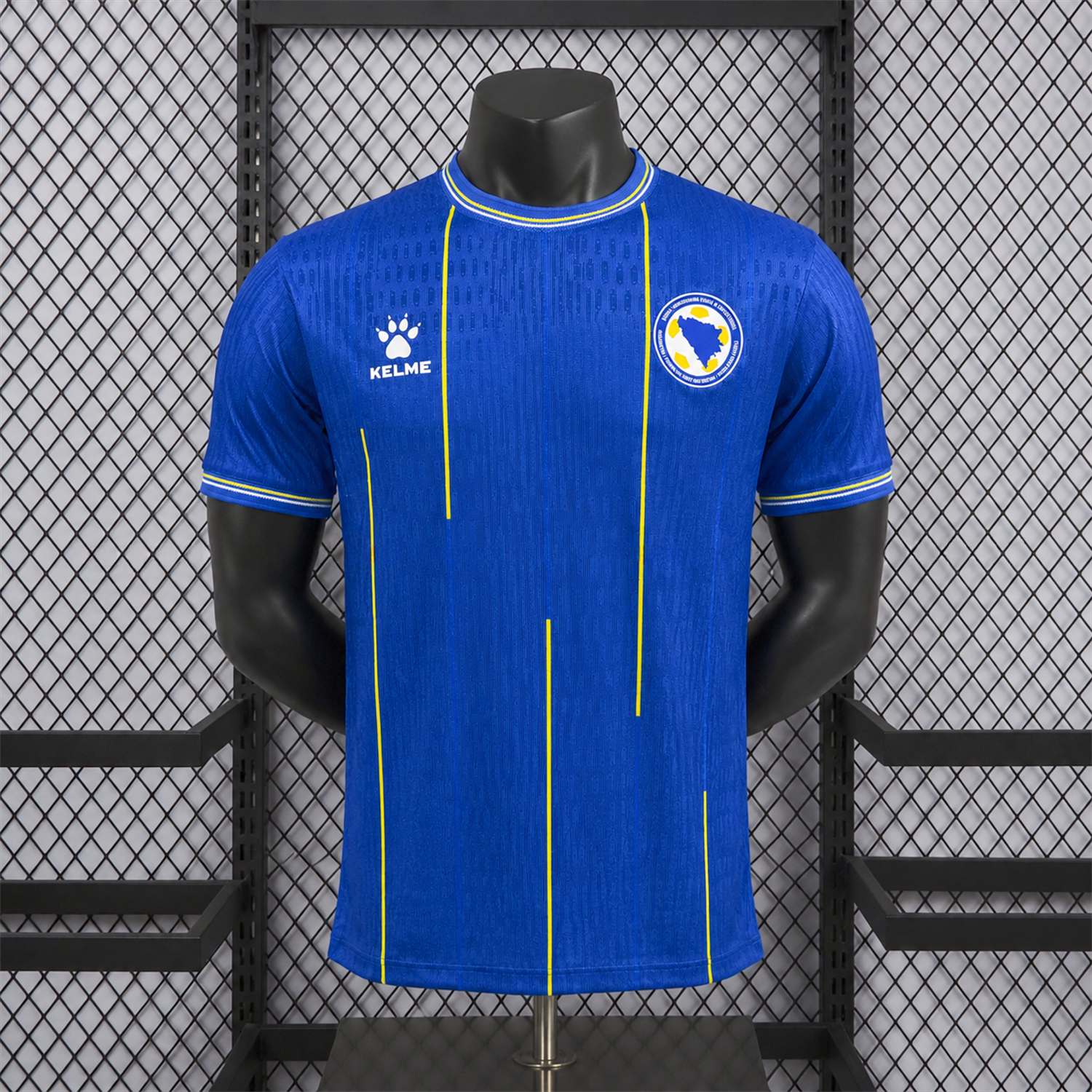 Bosnia and Herzegovina 2026 Home Blue Jersey - Player Version - UnitedFutballJersey