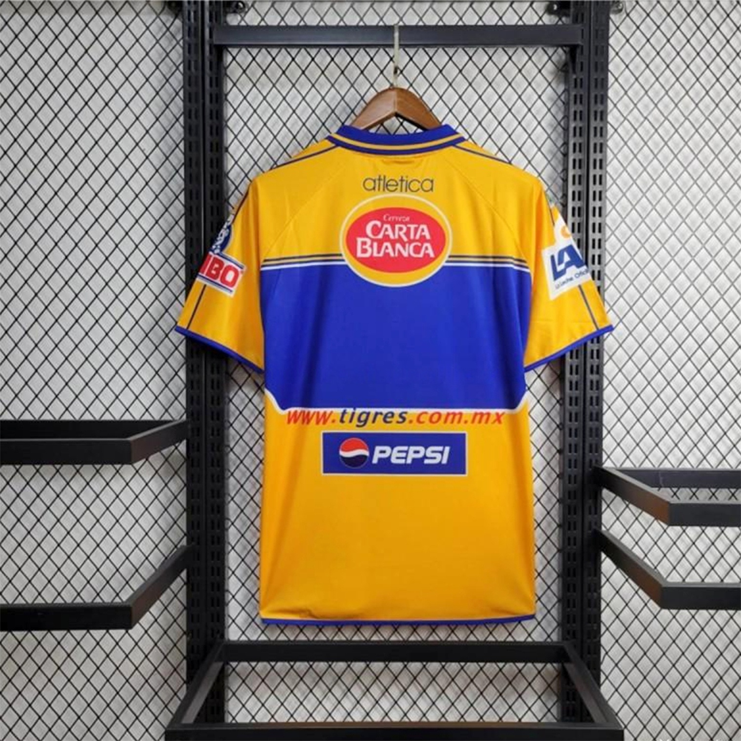 Retro Tigres UANL 2000-01 Home Jersey - UnitedFutballJersey