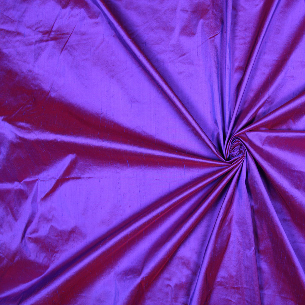 Silk Shantung - Iridescent Medium Purple - Shantung Collection - Joann Fabrics