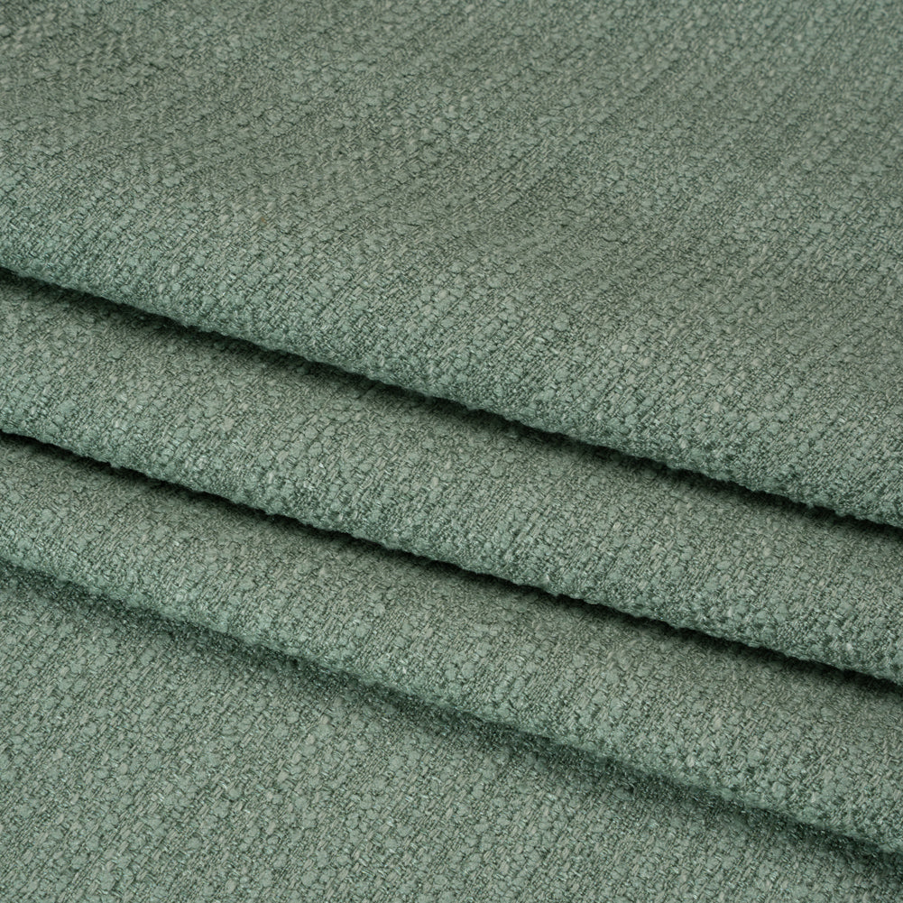 Textured Recycled Polyester Woven - Aloe Boucle Stripes - British Imported - Joann Fabrics