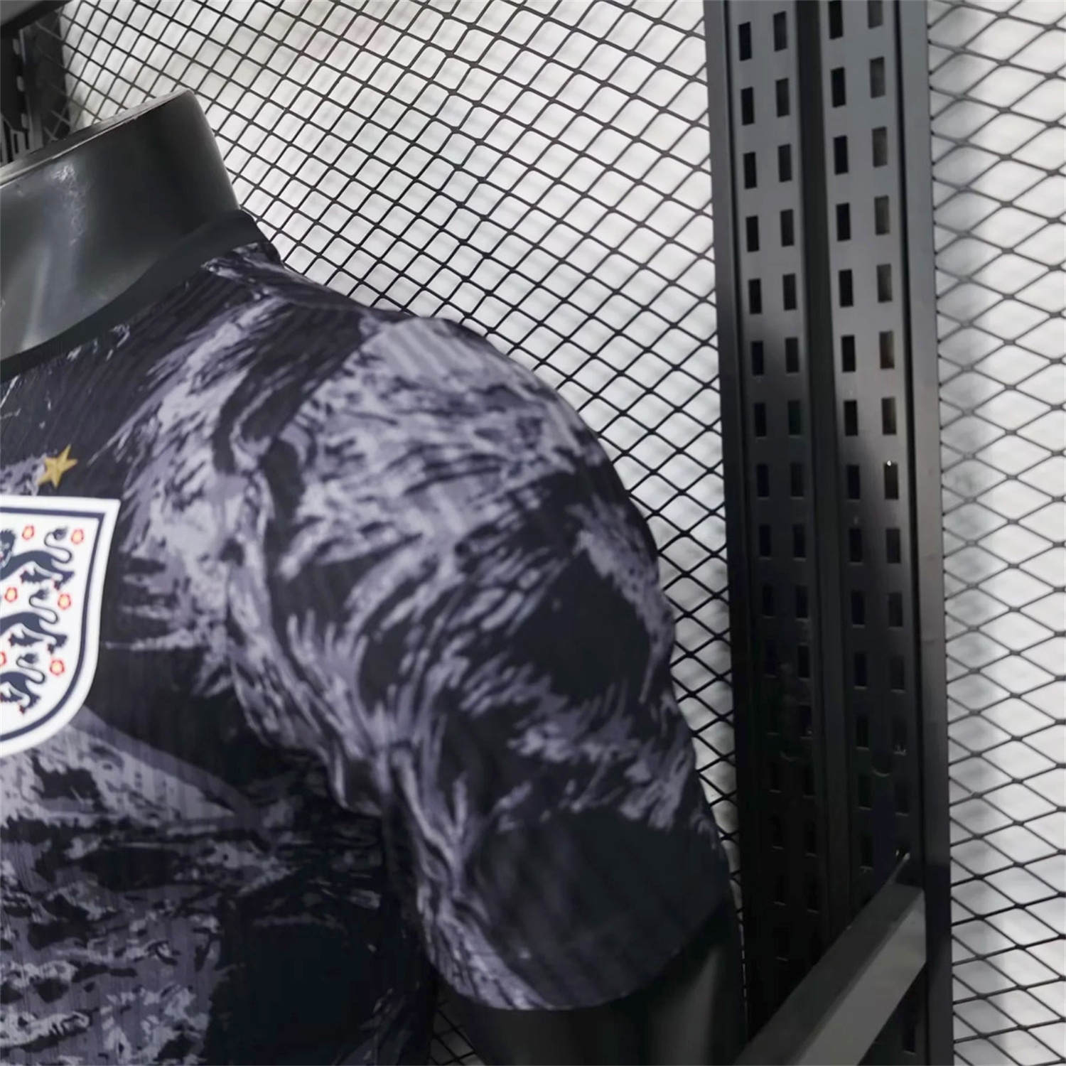 England 2026 Lion Black Special Jersey - Player Version - UnitedFutballJersey