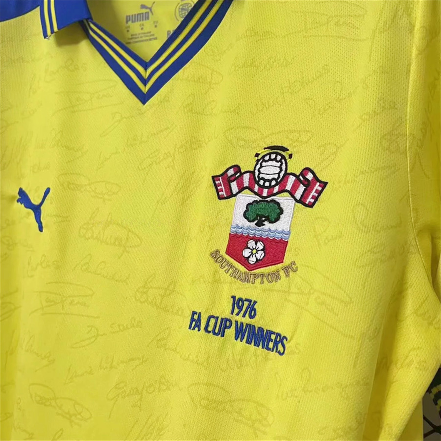 Southampton 26-27 50th Anniversary Yellow Jersey - Fans Version - UnitedFutballJersey