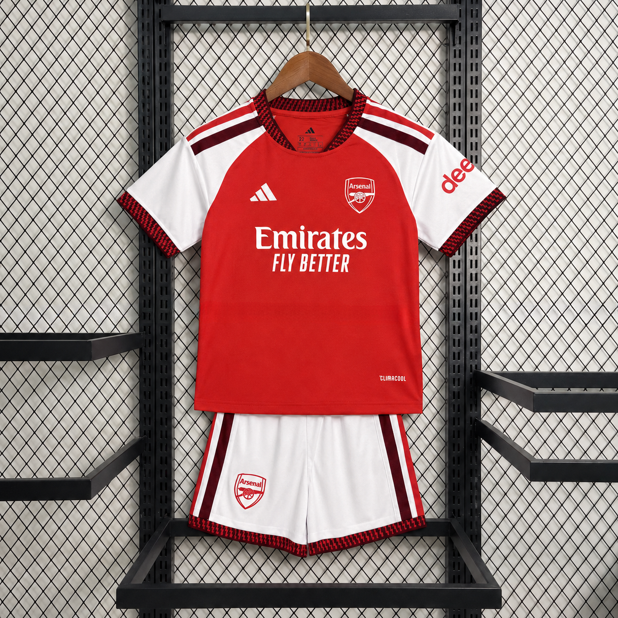 Arsenal 26-27 Home Kids Kit - UnitedFutballJersey