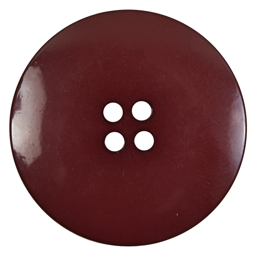 Maroon Plastic 4-Hole Button - 60L/38mm - Joann Fabrics