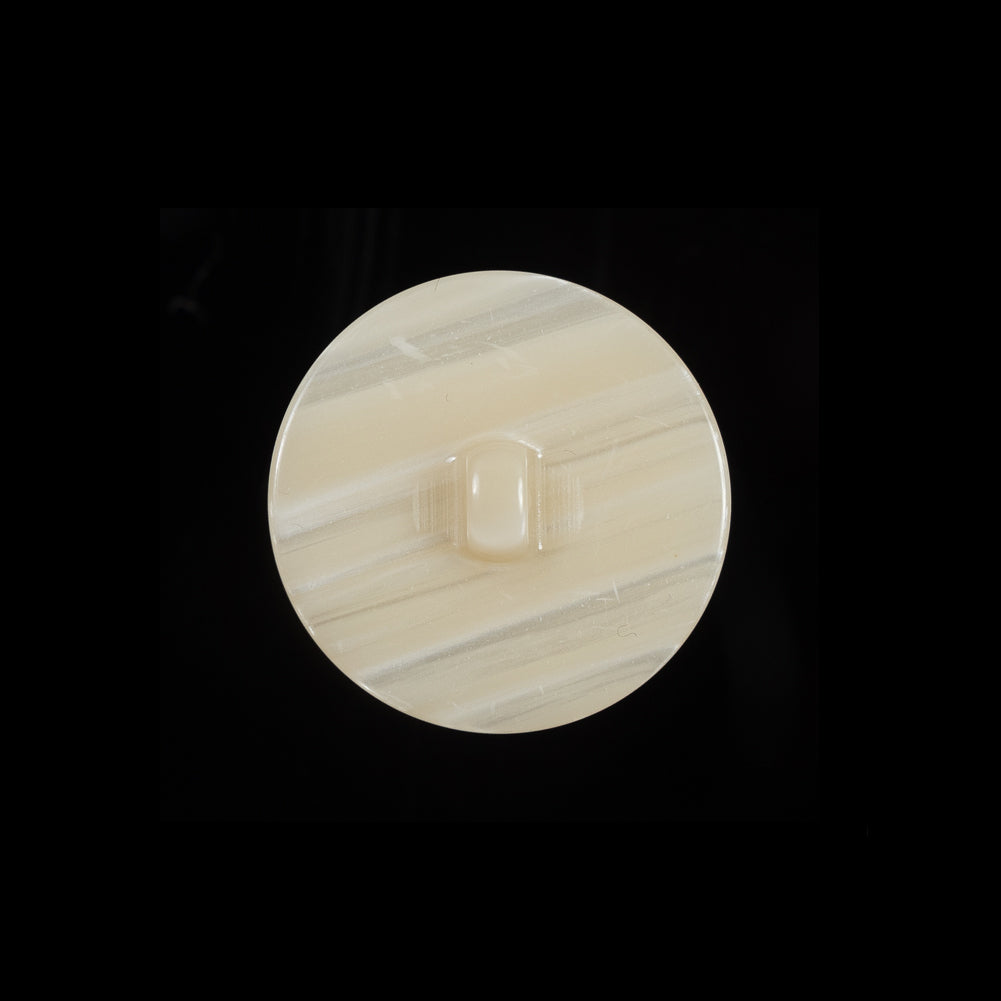 Luminous Italian Ivory Shank Back Button - 32L/20mm - Joann Fabrics