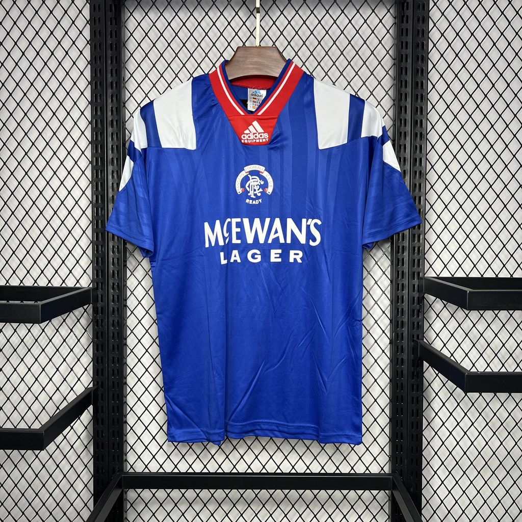 1992/1994 Retro Rangers Home Football Shirt 1:1 Thai Quality