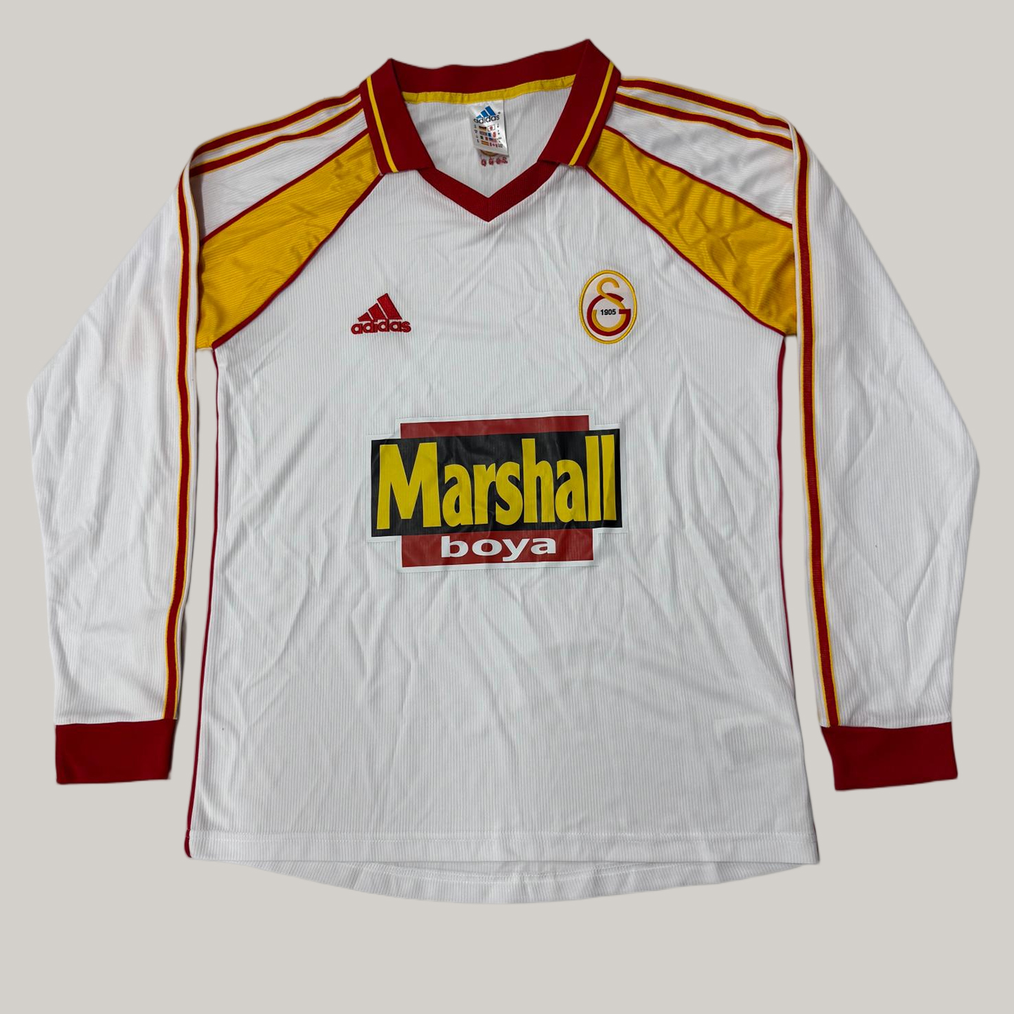 1999/2000 Retro Long Sleeve Galatasaray Away Football Shirt 1:1 Thai Quality
