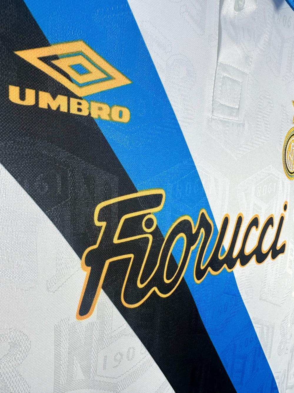 1994-1995 Retro Inter Milan Away Football Jersey 1:1 Thai Quality