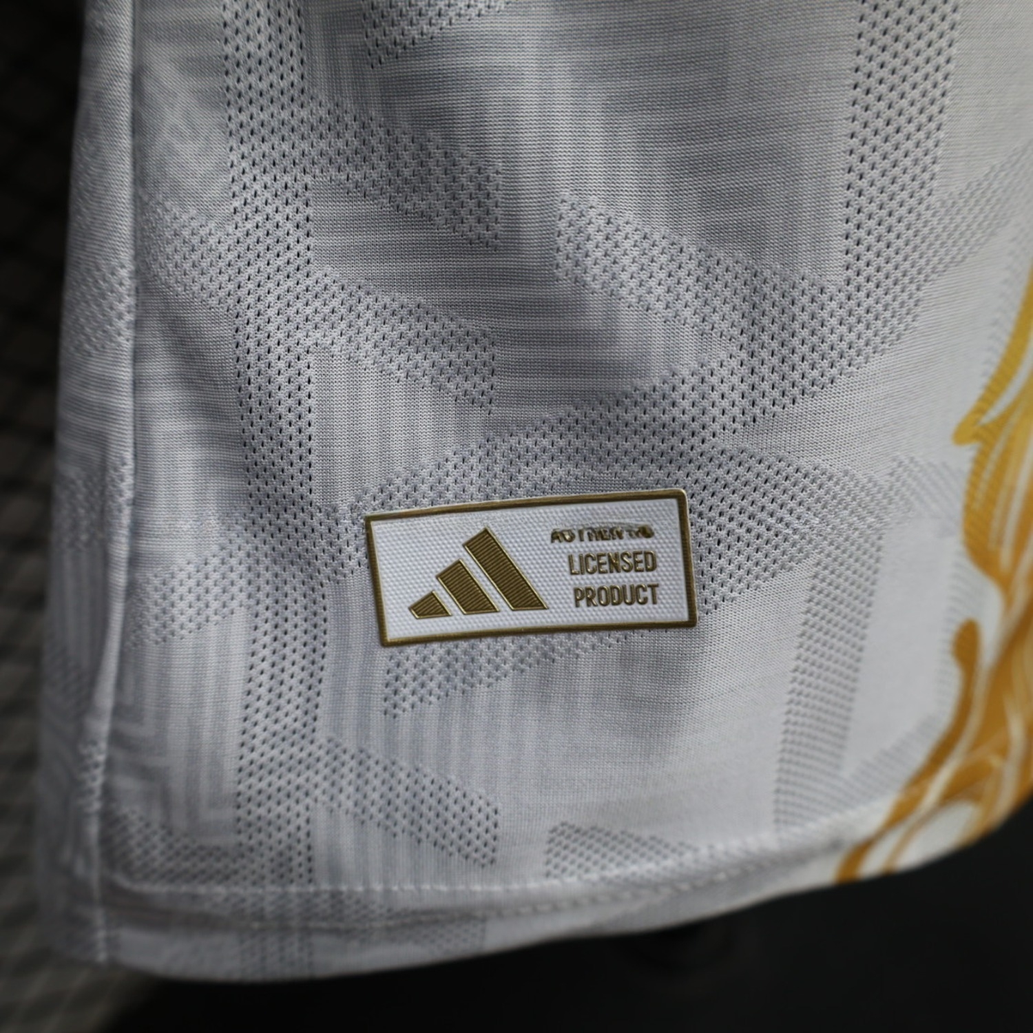 Argentina 2026 White Gold Special Jersey - Player Version - UnitedFutballJersey