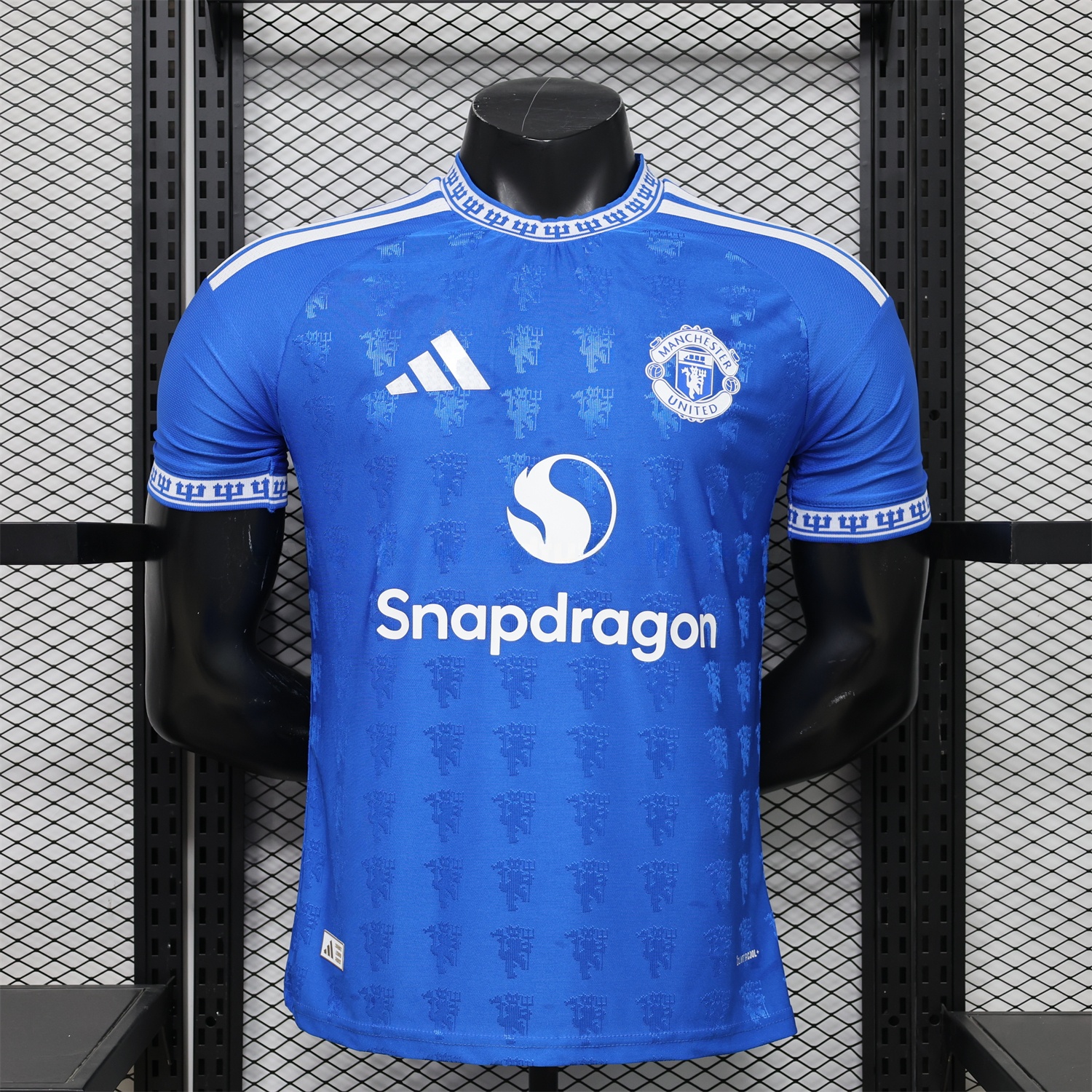 Manchester United 26-27 Retro Style Blue Jersey - Player Version - UnitedFutballJersey
