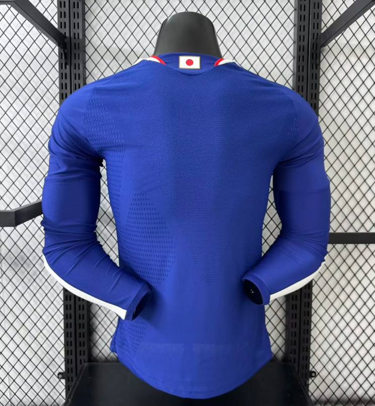 2026 Long Sleeve Player Version Japan Home Football Jersey 1:1 Thai Quality