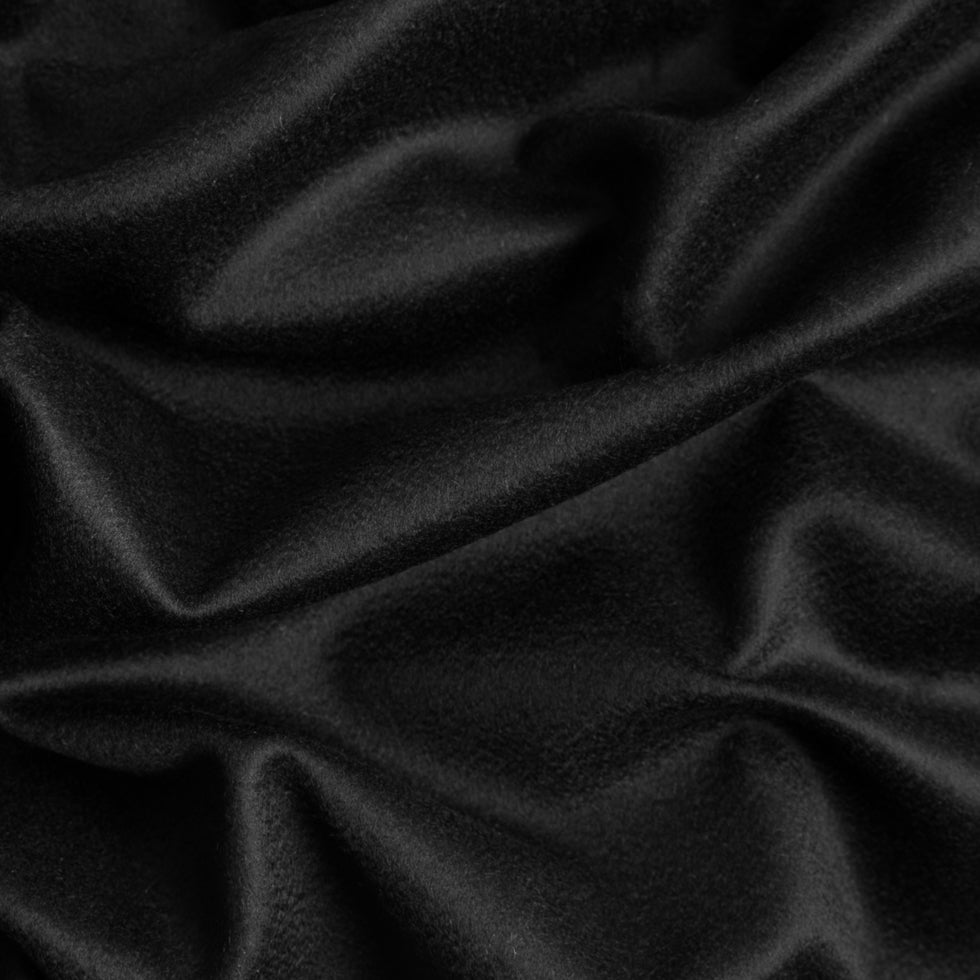 100% Cashmere Suiting Fabric - Black - Made in Italy - Joann Fabrics